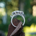Prowling Jaguar, silver