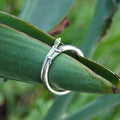 Sunning Lizard, silver